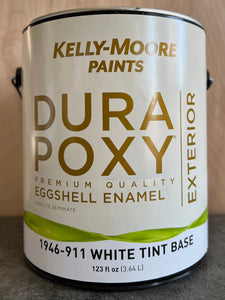 Kelly-Moore Dura Poxy Exterior Eggshell Enamel Latex White 1-gallon